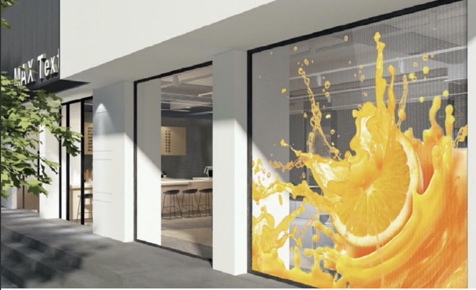 Glass LED Display
