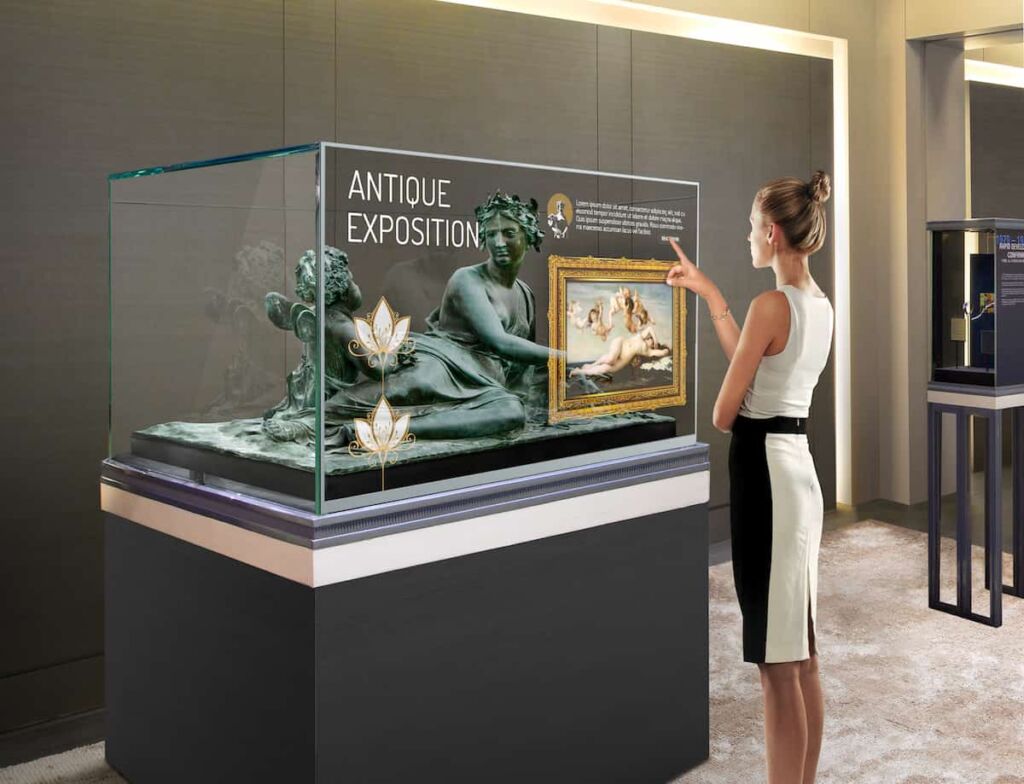 Display trasparente T-OLED